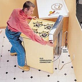is tape needed when hooking up gas stoves